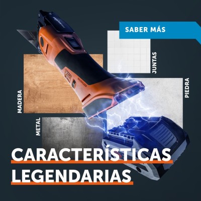 FEIN MultiMaster AMM 500 Plus – Herramienta Oscilante 18V