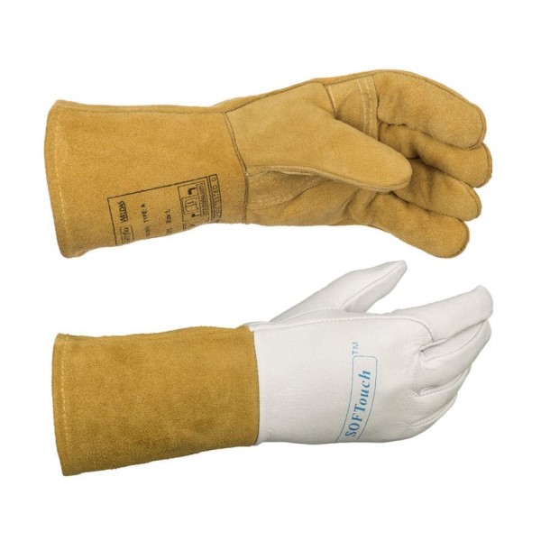 Guantes Soldador COMFOflex® 10-2009 Weldas (Par Combinado)